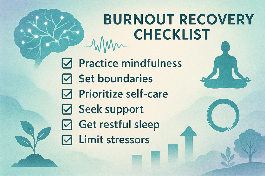 Burnout Recovery Checklist: Rewire Your Brain with Mindfulness & Neuroscience